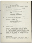 Moe Howard's 33pp. Script Dated July 1941 for The 1942 Three Stooges Film ''Loco Boy Makes Good'', With Working Title ''Poor but Dishonest'' -- Archival Repair to Cover, Else Very Good Condition